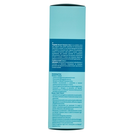 Benexè X i Tuoi Occhi Soluzione Unica per Lenti a Contatto Morbide 500 ml + Porta Lenti